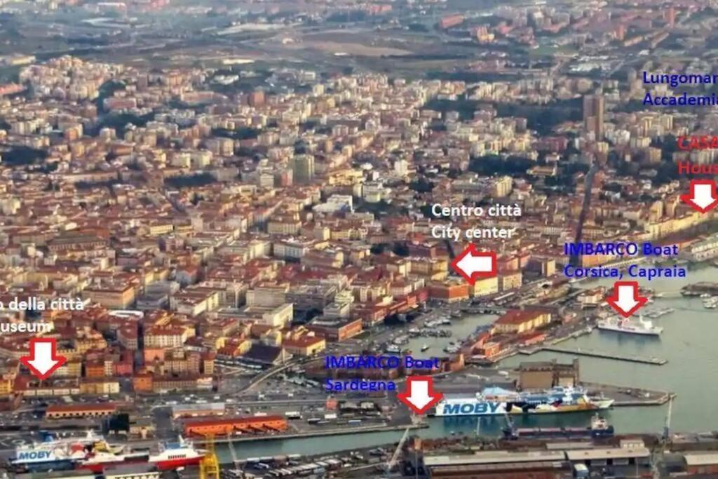 Loft Cianosi - Appartamento Nel Cuore Di Livorno Eksteriør bilde